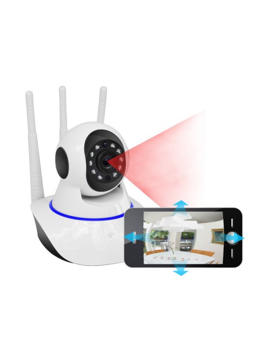 KS-515 Gece Görüşlü Wi-Fi Bebek Güvenlik Kamerası