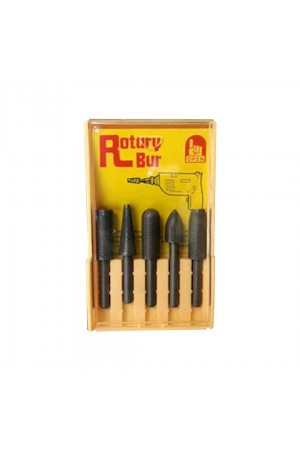 Rotary Bur Matkap Uçlu Eğe 5 li Takim