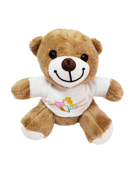 Sevimli Tişörtlü Peluş Ayicik