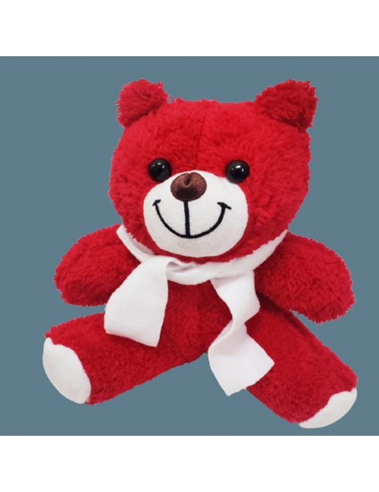 Kırmızı Peluş Oyuncak Ayıcık