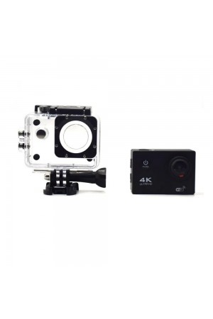 4K Ultra Hd Wifi Su Geçirmez Aksiyon Kamerası Siyah AC-01 4K Ultra Hd Wifi Su Geçirmez Aksiyon Kamerası Siyah AC-01