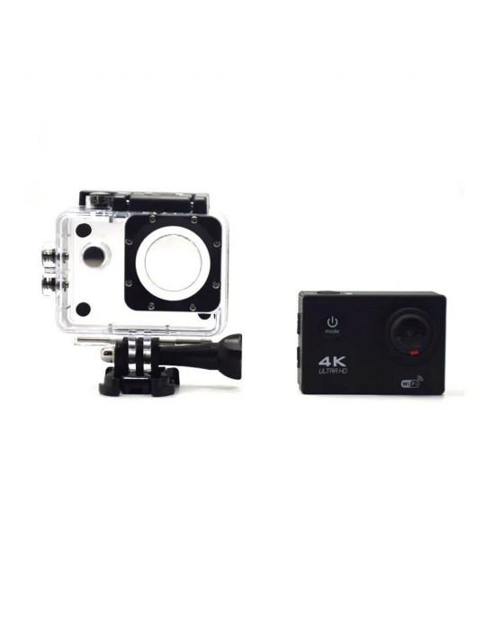 4K Ultra Hd Wifi Su Geçirmez Aksiyon Kamerası Siyah AC-01